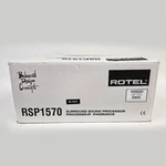 Rotel RSP-1570 7.2 Channel Home Theater Processor (black) W/ Box (store Demo). Fixed Price $339.99.