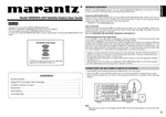 Marantz SR9600XM Surround Receiver Owners Manual. Fixed Price $22.24.