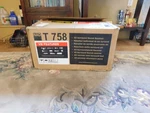 Nad 758 Surround Sound Receiver, Bundle Remote, Power Cord And Owner Manual. Fixed Price $1200.00.