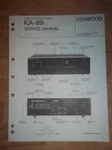 Kenwood Service Manual KA-89 Amplifier/amp Original Repair. Fixed Price $8.98.