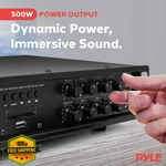Pyle PMX3500PH 500W Bluetooth Pa Mixing Amplifier Rack Mount. Fixed Price $142.99.