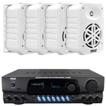 Pyle PT260A 200W Am Fm Stereo Receiver, 4X 5.25" 500W Indoor/outdoor Speakers. Fixed Price $245.49.
