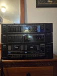 Sanyo Ja 340-2 Stereo Amplifier JT340 Am/fm Tuner Rd W340 Cassette Deck. Fixed Price $95.00.