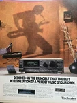 1990 Technics SA-GX700 Receiver Push Button Music Vintage Ad. Fixed Price $9.99.