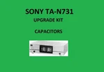 Power Amplifier Sony TA-N731 Repair Kit All Capacitors. Fixed Price $64.00.