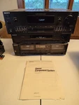 Sony Stereo Bundle TA-AX311 Amp ST-JX311 Am/fm Tuner TC-W311 Dual Cassette. Fixed Price $140.00.