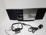 Panasonic SC-HC30 Cd, Bluetooth Adapter, Ipod Player Am/fm MP3. Tested, Works.. Fixed Price $42.99.