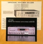 Original Realistic STA-2250 Digital Synthesized Am-fm Stereo Receiver Manual. Fixed Price $24.95.