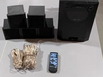Onkyo Fx-digital Theater GXW-5.1 Surround Sound System Complete. Fixed Price $125.99.