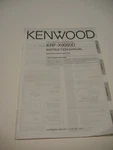 Kenwood KRF-X9050D Instruction Owners Manual. Fixed Price $7.50.