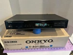 Onkyo T-401 R1 Quartz Synthesized Am/fm Stereo Radio Tuner Tested Mint + Box. Fixed Price $97.46.