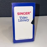 Singer Video Library Ultralock Instructional Tape Vhs Sealed Vintage. Fixed Price $23.77.