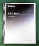 Yamaha RX-V1065 Instruction Manual: 102 Pages & Protective Covers!. Fixed Price $21.00.