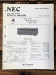 Nec AVR-1000E Receiver Service Manual *original*. Fixed Price $24.97.