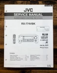 Jvc RX-774VBK Service Manual *original*. Fixed Price $14.97.