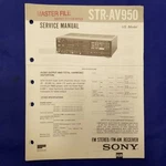Sony STR-AV950 Service Manual Original Paper Oem Repair Guide Usa. Fixed Price $37.44.