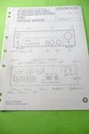 Service Manual For Kenwood KRF-V4060D, KRF-V5060D, KRF-V5560D, VR-605, Original. Fixed Price $15.00.