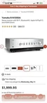 Yamaha R-N1000A Network Stereo Receiver Silver *for Parts/repair*. Fixed Price $749.99.