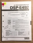Yamaha DSP-E492 Digital Processor Service Manual *original*. Fixed Price $24.97.