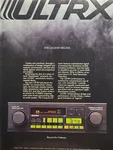 Ultrx UR-80 Car Audio Receiver Stereo 1980'S Mancave Vintage Print Ad 1984. Fixed Price $14.77.