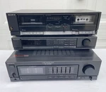 Sony TA-AX295 Integrated Stereo Amplifier, ST-JX295 TUNER,TC-W295 Cassette. Fixed Price $314.99.