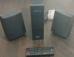 Lg S68S3-S Wireless Rear Speaker Kit With Receiver And Remote Complete Set. Fixed Price $74.99.