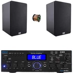 Pyle PDA9HBU Usb Sd Fm Amp Receiver, 2X 6.5 Premium Wooden Hifi Speakers, Wire. Fixed Price $232.49.