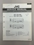 Jvc RX-301BK 301LBK Original Service Manual Free Shipping. Fixed Price $14.00.