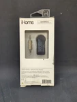 Ihome 3.5MM Aux Connection Audio Receiver Built In Mic Black. Fixed Price $15.50.