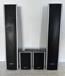 Sony Speakers SS-TS80 & SS-TS82 Front And Satellite Set Of 4 Tested Working. Fixed Price $53.93.