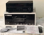 Yamaha RX-V485 Av Receiver Bundle Remote Working Tested Hdmi Wifi Bluetooth. Fixed Price $250.00.
