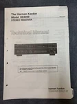 Harman Kardon HK3300 Tech Manual Original W/schematics, Diagrams, Part List. Fixed Price $21.99.