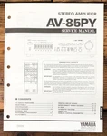 Yamaha AV-85PY Amplifier Service Manual *original*. Fixed Price $14.97.