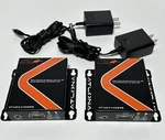 Atlona Hdmi Transmitter & Receiver AT-HD4-V4OSRS With Power Adapters- Free Ship. Fixed Price $39.00.