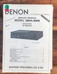 Denon DRA-555 Receiver Service Manual *original*. Fixed Price $14.97.