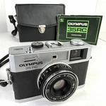 Olympus Rc 35MM Rangefinder Film Camera 42MM F/2.8 Zuiko Lens Untested *read. Fixed Price $99.00.