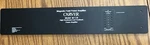 Carver M-1.5T Faceplate, Black With Handles Hardware. Fixed Price $100.00.