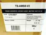 Triad TS-AMS8-V2 8-SOURCE 8-ZONE Audio Matrix Switch. Fixed Price $840.75.