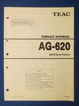 Teac AG-620 Receiver Service Manual Original Factory Issue The Real Thing. Fixed Price $12.89.