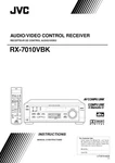 Jvc RX-7010VBK Receiver Owners Instruction Manual Reprint. Fixed Price $22.24.
