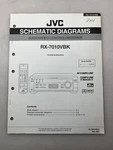 Jvc RX-7010VBK Original Schematic Diagrams Free Shipping. Fixed Price $14.00.
