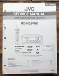 Jvc RX-1028 Vbk Receiver Service Manual *original*. Fixed Price $19.97.