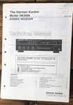 Harmon Kardon Receiver Service Manual *original* #2. Fixed Price $24.97.