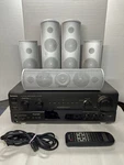 Technics Model SA-AX720 & Panasonic 5-PC Surround Sound Speakers. Fixed Price $84.99.