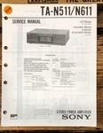 Sony TA-N511 TA-N611 Amplifier Service Manual *original*. Fixed Price $24.97.