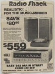 Vintage 1976 Realistic STA-90 Stereo Receiver Newspaper Print Ad. Fixed Price $9.97.