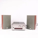 Onkyo R-805X Radio Am/fm Tuner Amplifier W/ Pair D-N3XA Speakers (tested). Fixed Price $115.49.