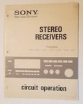 Sony Service Division Stereo Receivers STR-VX6 VX5 VX4 VX3 VX2 VX1 Circuit. Fixed Price $24.99.
