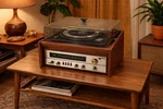 Vintage 1960S The Fisher 220-T Stereo Tuner Receiver W/ Garrard Mk Ii Help!. Fixed Price $169.95.