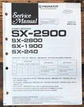 Pioneer SX-240 SX-1900 SX-2800 SX-2900 Receiver Service Manual *original*. Fixed Price $19.97.